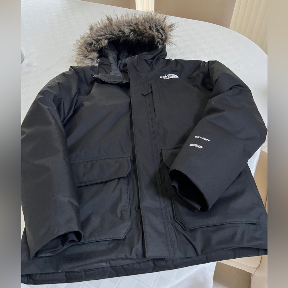 THE NORTH FACE Greenland Parka Girls Jacket Asphalt